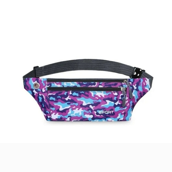 Colorful Camo Sling Bag Purse - Picture 2 of 4